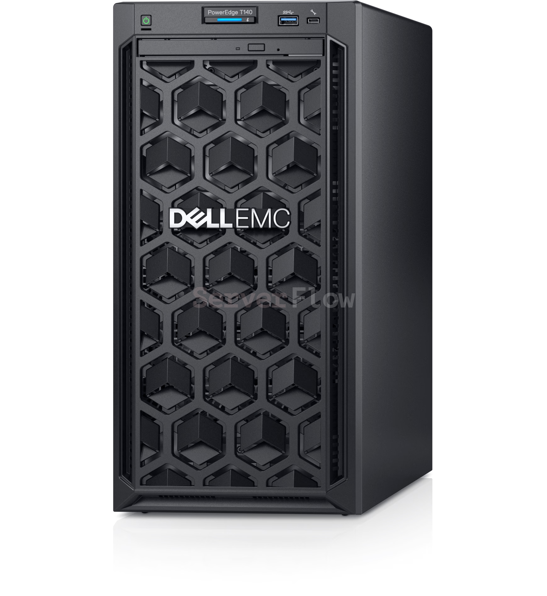 Dell T140 Mini-Tower (SATA 6Gb/s, 365W, 4DIMM, 1CPU)