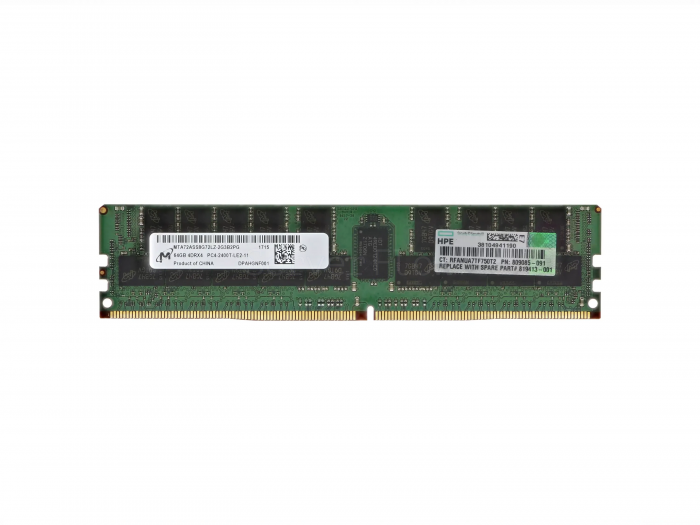 Оперативная память 64GB DDR4 ECC REG LRDIMM HPE 2400Mhz 4DRx4 [809085-091]