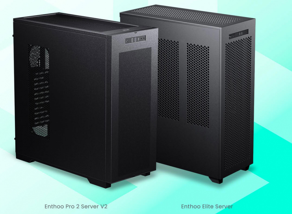 Phanteks представила Enthoo Pro 2 Server V2 и Enthoo Elite Server — новые серверные корпуса Full Tower для самых мощных сборок