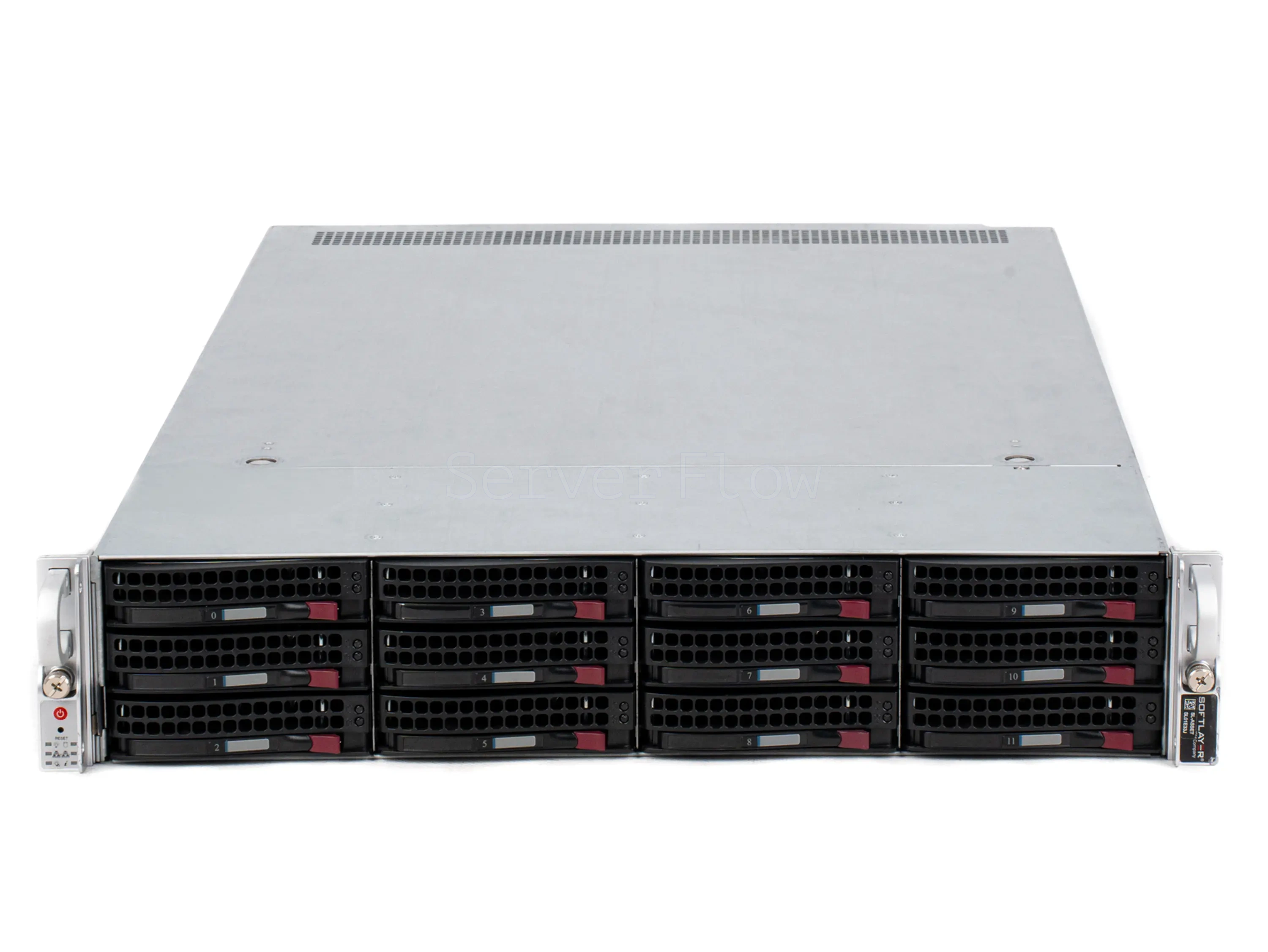 Серверная платформа SuperServer 6028U-TR4+ 2U 12LFF (2x 750W, 2x LGA2011-3)
