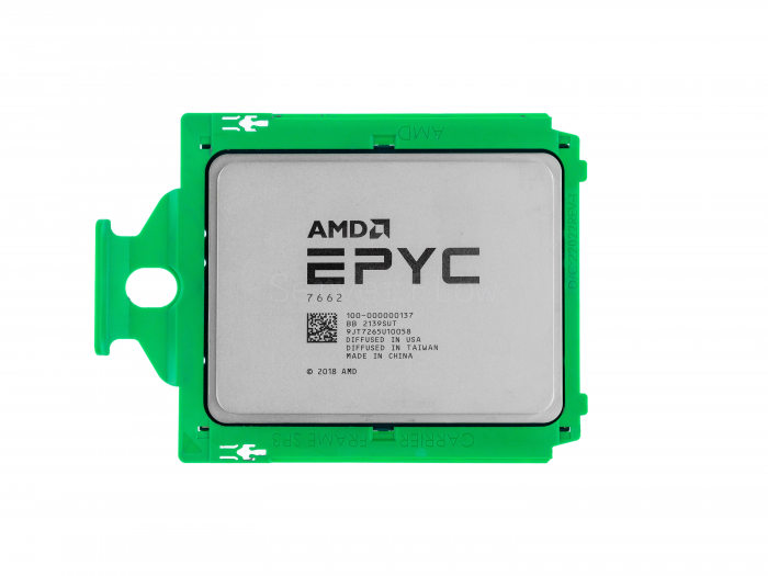 Процессор AMD EPYC 7662 (64c/128t, 2.0GHz-3.3GHz, 225W)