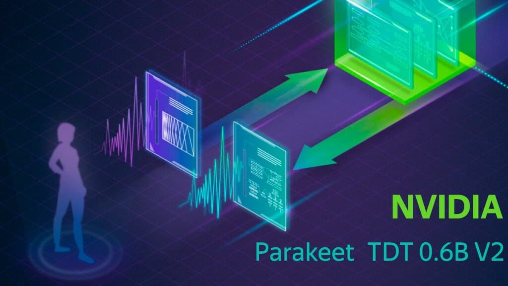 Nvidia Parakeet-TDT-0.6B-v2 — новая LLM для транскрибации аудио