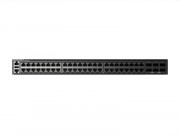 Коммутатор Dell PowerSwitch S4348T-ON PS/IO Airflow (48x RJ45 10 Гбит/с, 6x QSFP28 100 Гбит/с)