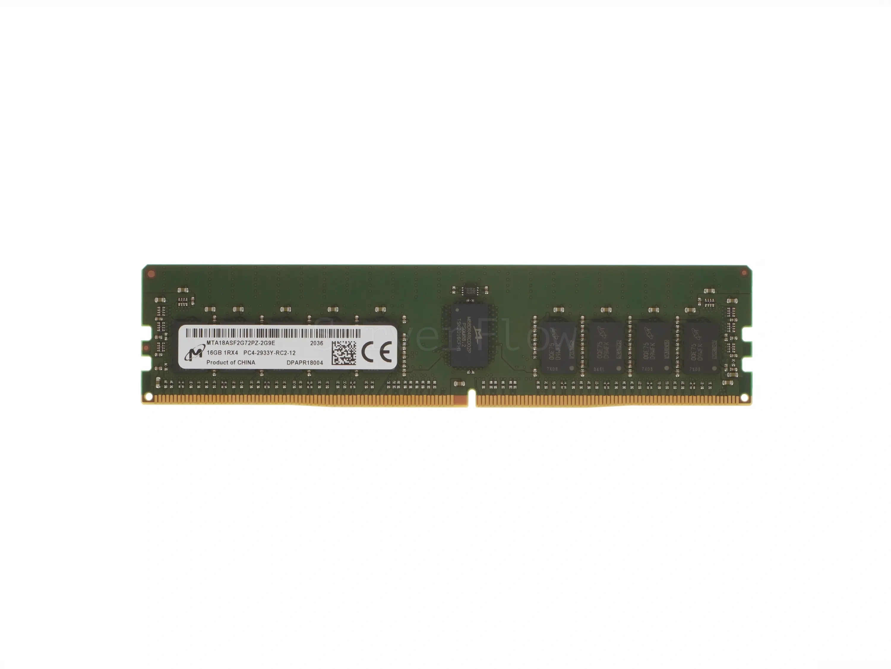 Оперативная память 16GB DDR4 ECC REG Micron 2933Mhz 1Rx4 [MTA18ASF2G72PZ-2G9]