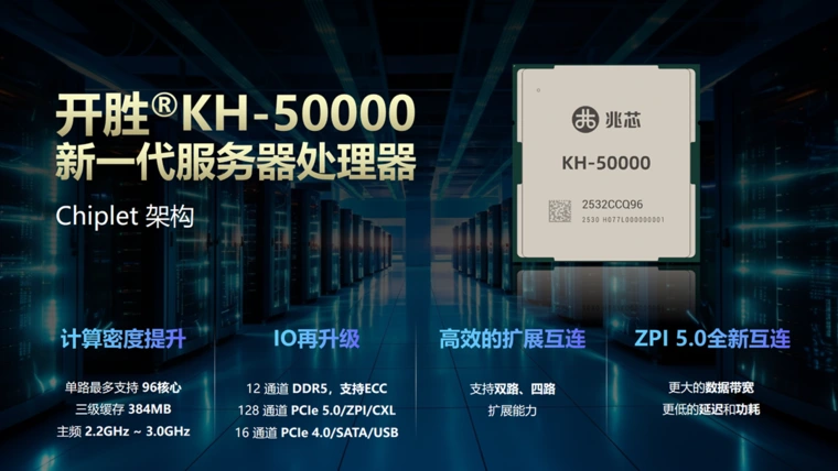 Zhaoxin KH-5000: Китай готовит свой ответ многоядерным CPU AMD и Intel