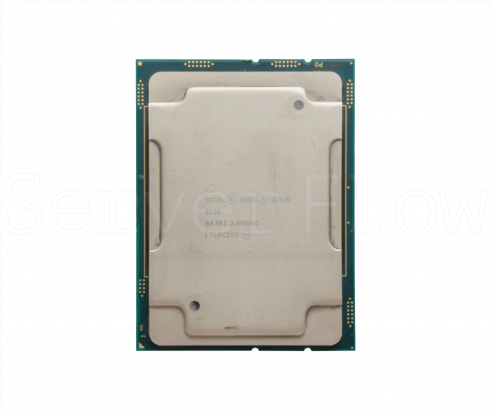 Процессор Intel Xeon Gold 6126 (12c/24t, 2.6GHz-3.7GHz, 125W)