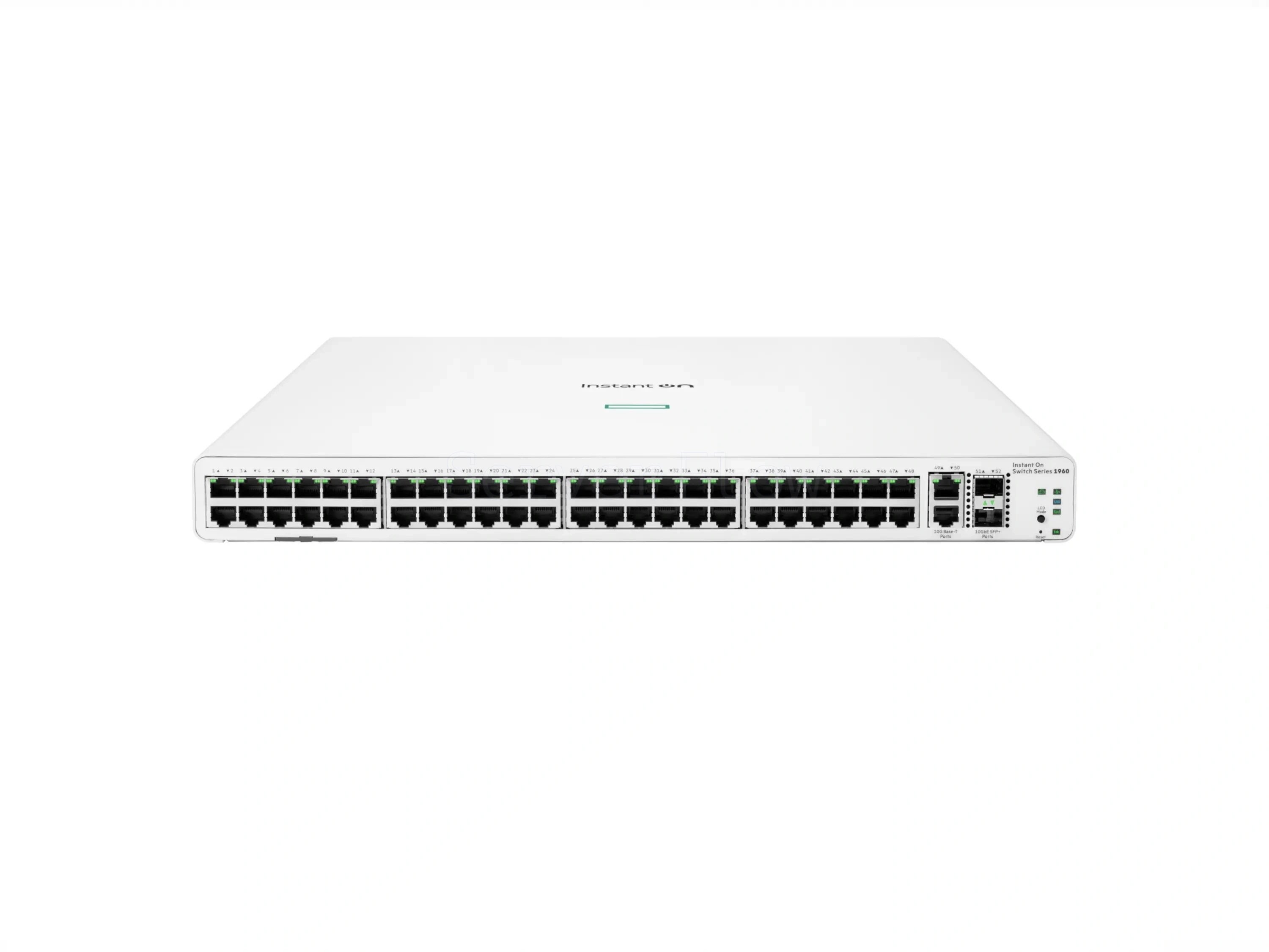 Коммутатор HPE Networking Instant On 1960 48G (50x RJ-45 1 Гбит/с, 2x SFP+ 10 Гбит/с) [JL808A]
