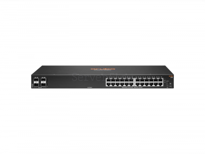 Коммутатор HPE Aruba CX 6100 24G 4SFP+ (24x RJ-45 1 Гбит/с, 4x SFP+ 10 Гбит/с) [JL678A]