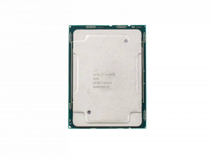 Процессор Intel Xeon Gold 6136 (12c/24t, 3.0GHz-3.7GHz, 150W)
