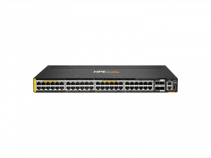 Коммутатор HPE Aruba CX 6300M 12SR5 Class8 PoE 36SR5 Class6 PoE 2SFP56 2SFP+ (48x RJ-45 5 Гбит/с, 2x SFP56 50 Гбит/с) [R8S91A]