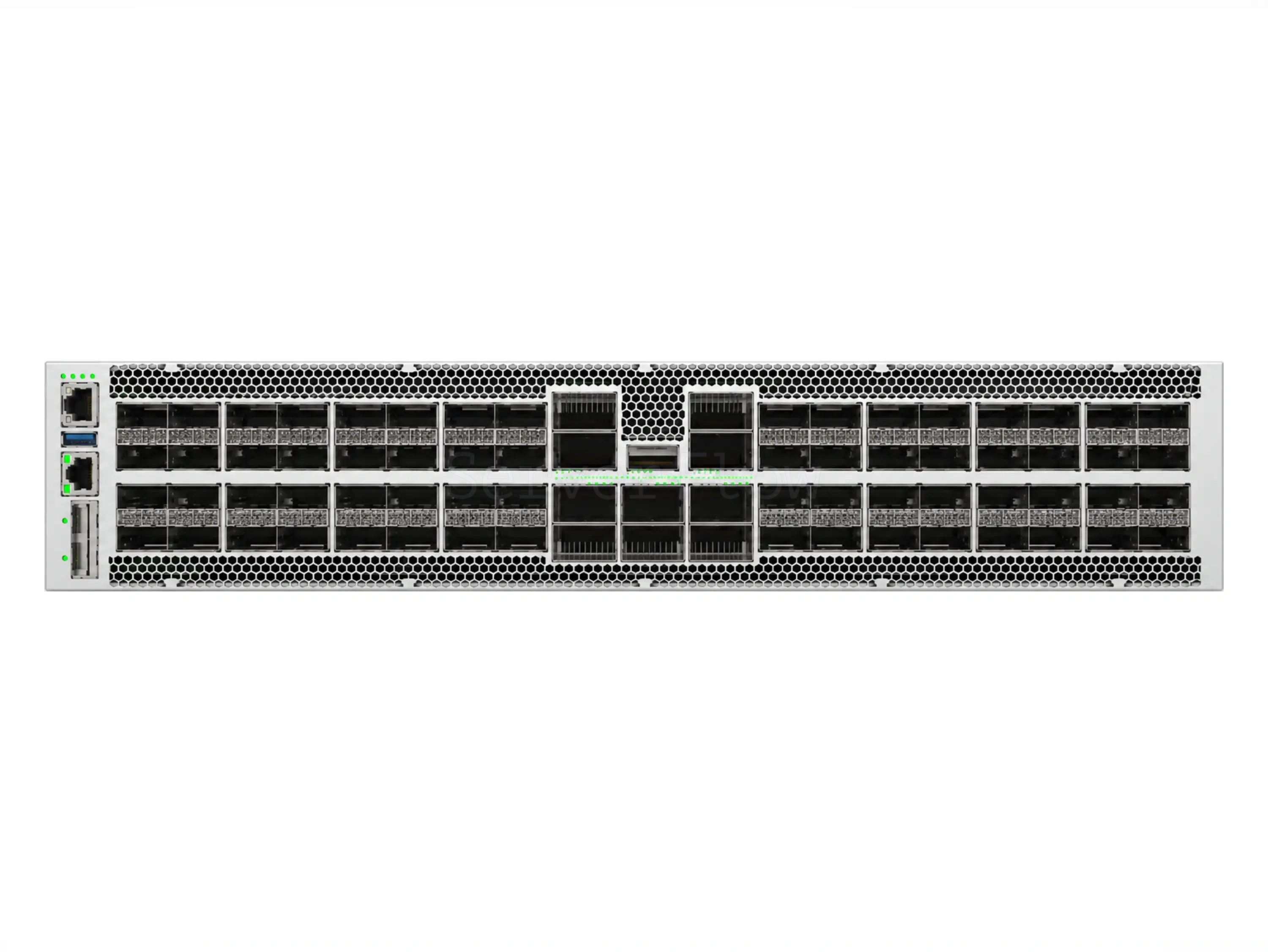 Коммутатор Arista DCS-7280R4-64QC-10PE-R (64x QSFP 100 Гбит/с, 10x OSFP 800 Гбит/с)