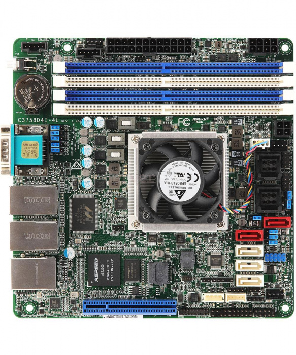 Материнская плата ASRock C3758D4I-4L