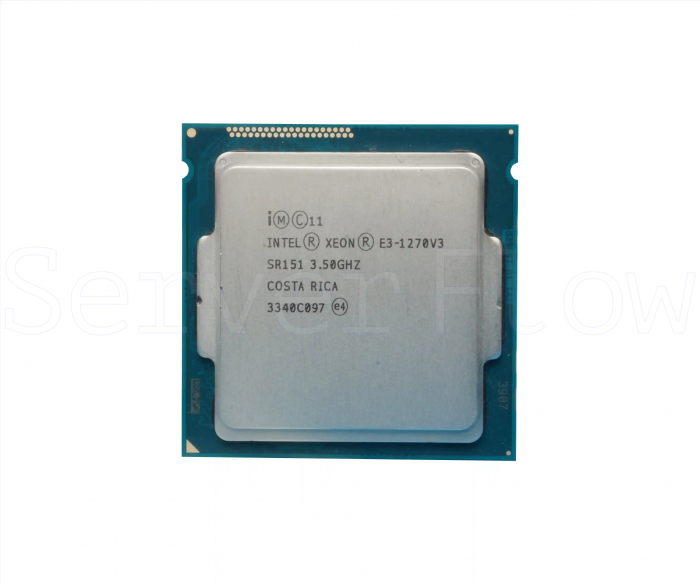 Процессор Intel Xeon E3 1270v3 (4c/8t 3.5GHz-3.9GHz, 80W)