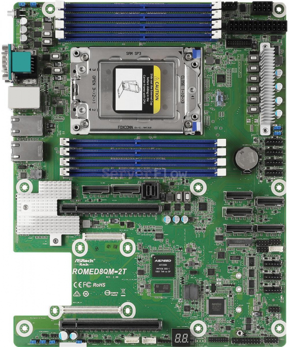 Материнская плата ASRock ROMED8QM-2T