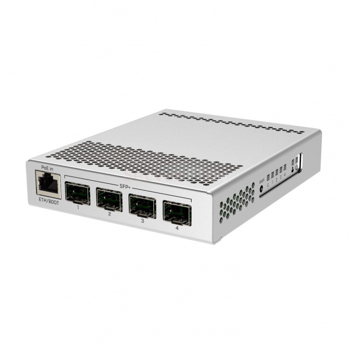 MikroTik CRS305-1G-4S+IN (L3, 4x SFP+ 10GBe, 1x RJ45 1GBe)