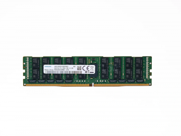 Оперативная память 64GB DDR4 ECC REG Samsung 2666MHz 2Rx4 [M393A8G40MB2-CTD]