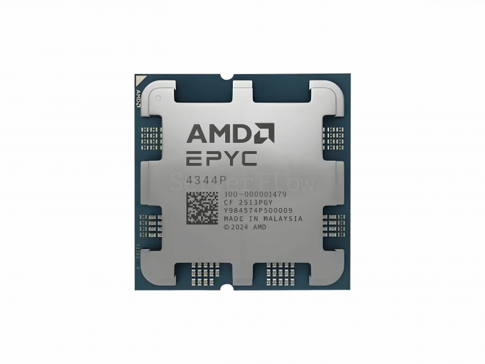 Процессор AMD EPYC 4344P (8c/16t, 3.8GHz-5.3GHz, 65W)