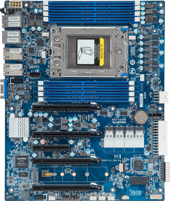 Материнская плата Gigabyte MZ01-CE0 Rev 3.x (ATX, SP3, 8 DIMM)