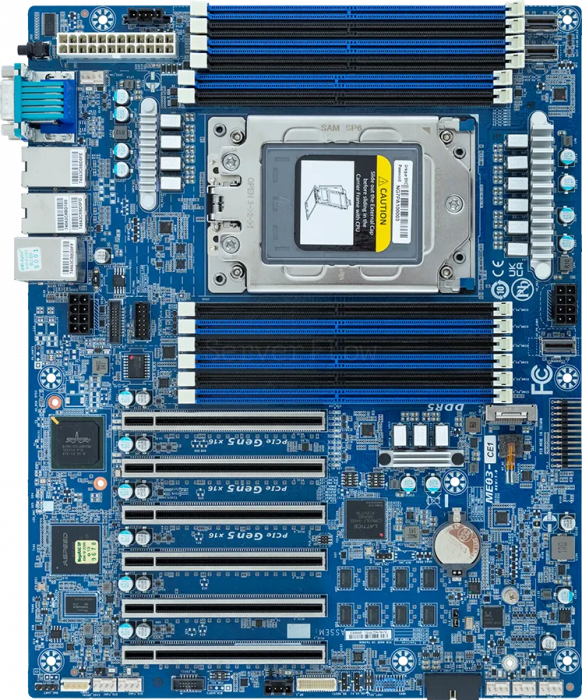 Материнская плата Gigabyte ME03-PE0 Rev 1.x (ATX, SP6, 6 DIMM)