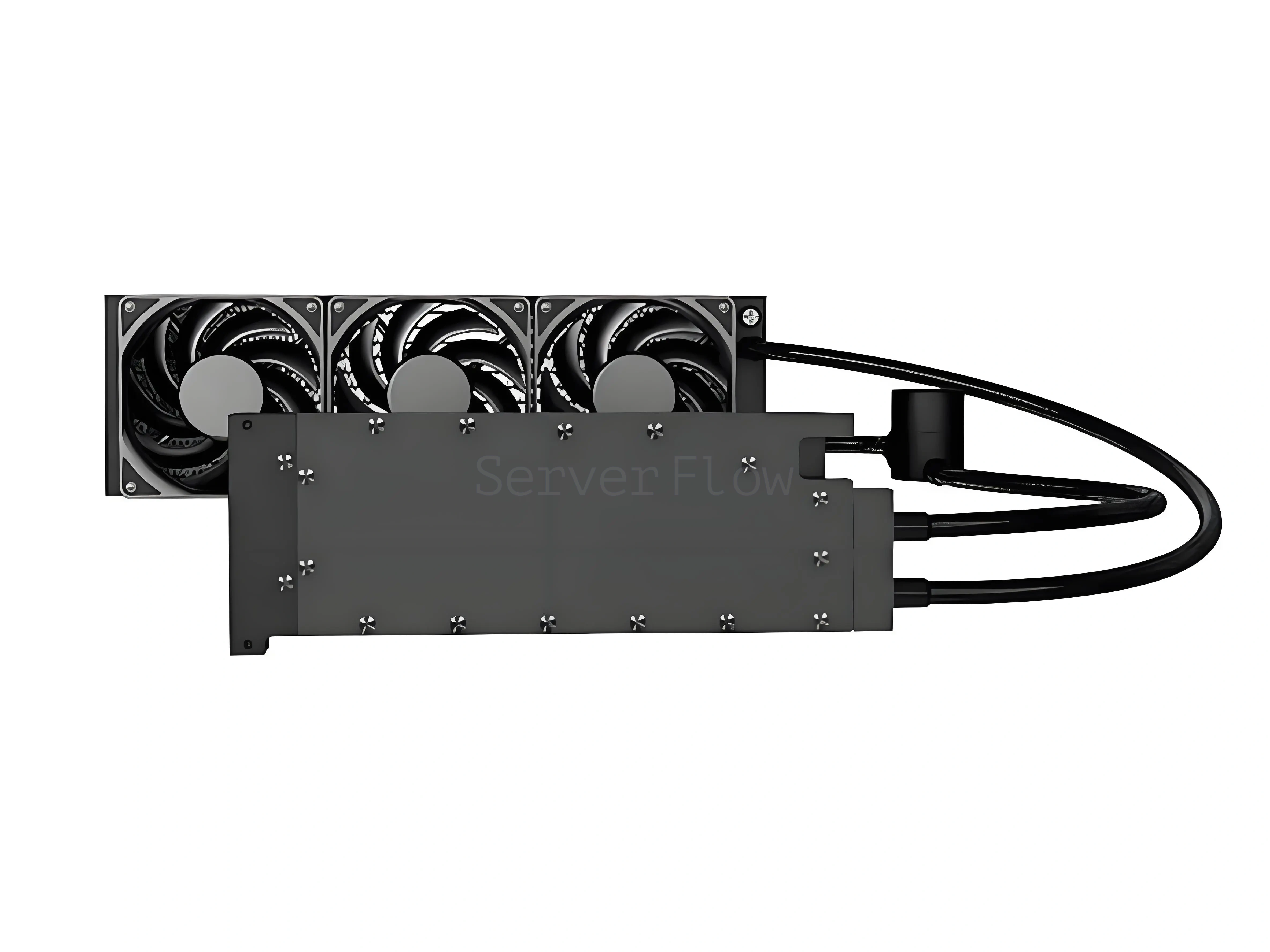 Водяное охлаждение Bykski B-FRD-H100-80G-360 for NVIDIA Tesla H100 80GB / Tesla H800 80GB