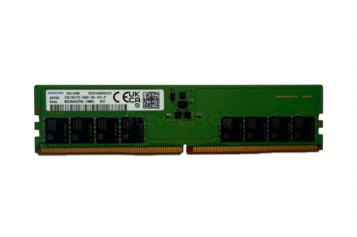 Оперативная память 32GB DDR5 UDIMM Samsung 5600Mhz 2Rx8 [M323R4GA3PB0-CWM]