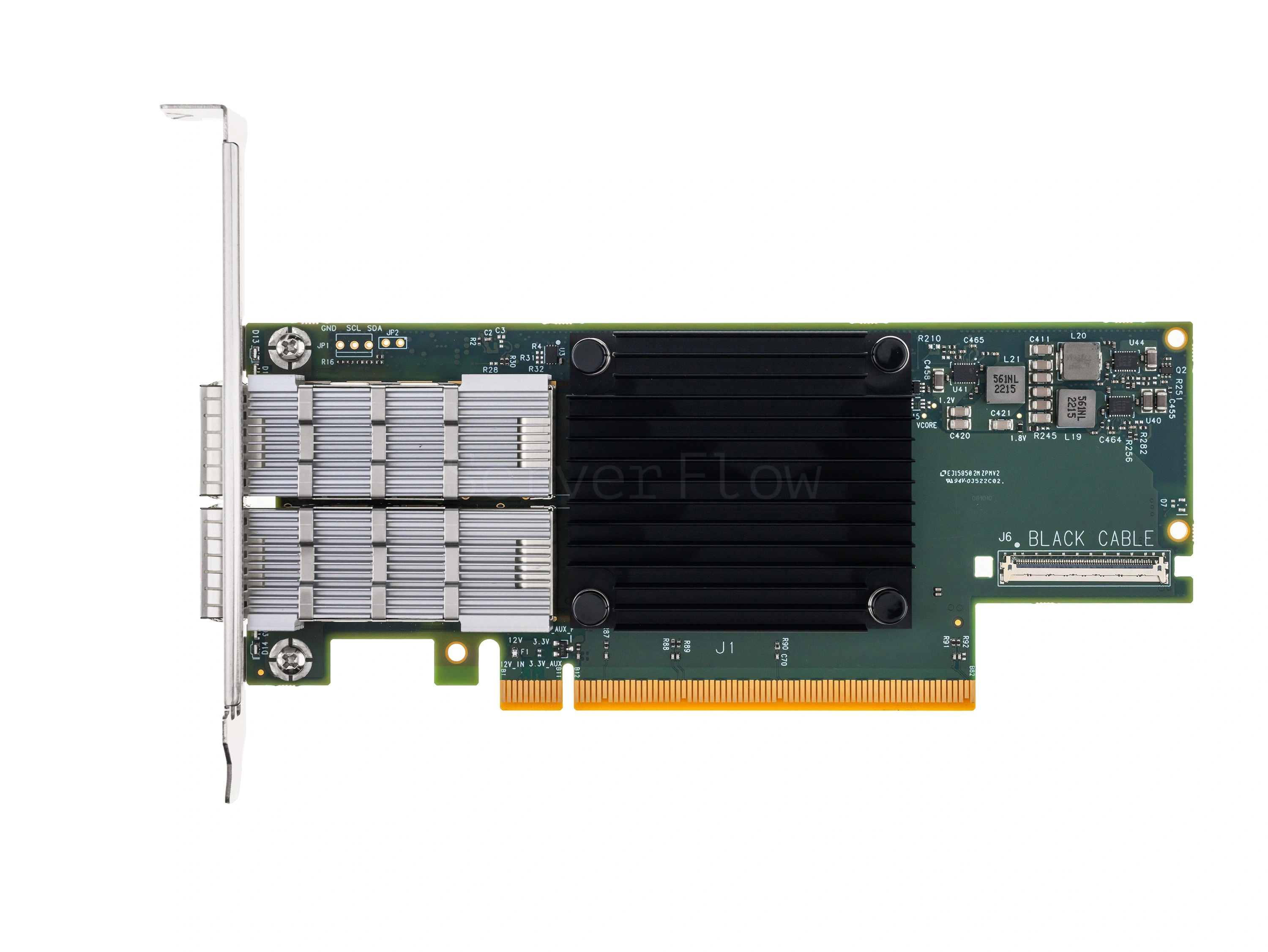 Сетевая карта Mellanox MCX653106A-HDAT (2x QSFP56, 200GBE)