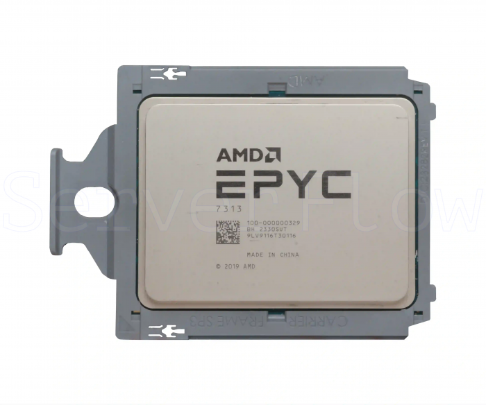 Процессор AMD EPYC 7313 (16c/32t, 3.0GHz-3.7GHz, 155W)