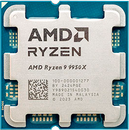 Процессор AMD Ryzen™ 9 9950X (16c/32t, 4.3GHz-5.7GHz, 170W, 64MB L3)