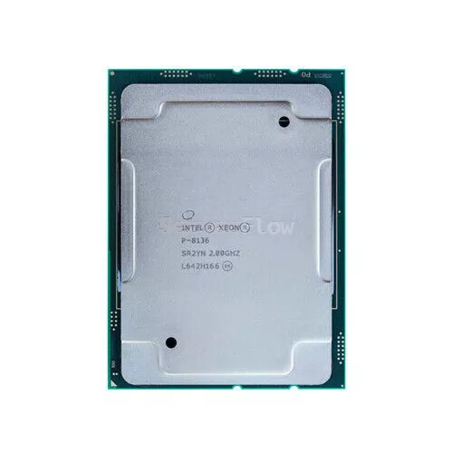 Процессор Xeon Platinum 8136 (28c/56t, 2GHz-3.5GHz, 150W)