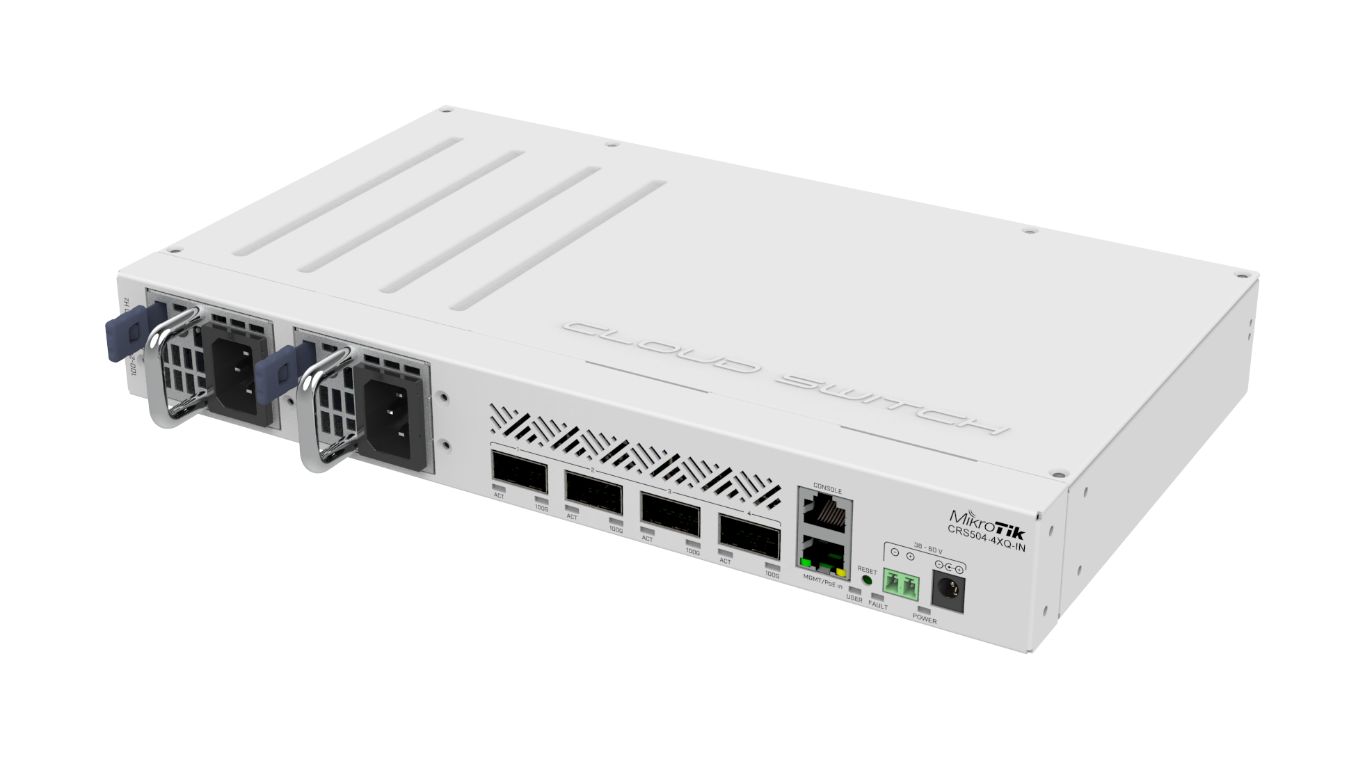 Коммутатор MikroTik CRS504-4XQ-IN