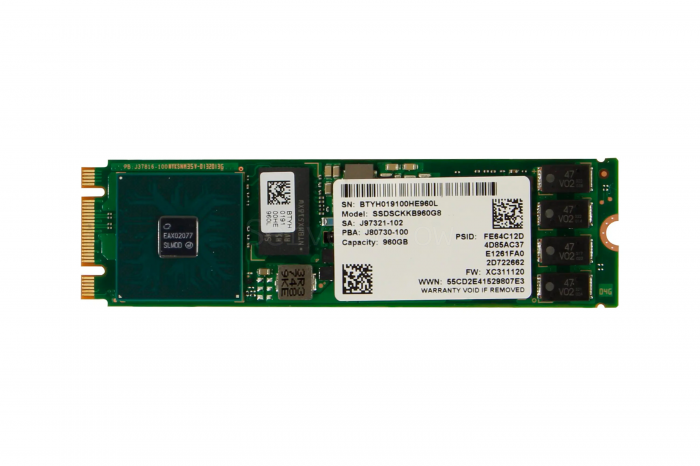 SSD-накопитель Intel D3-S4510 960GB M2 SATA [SSDSCKKB960G]