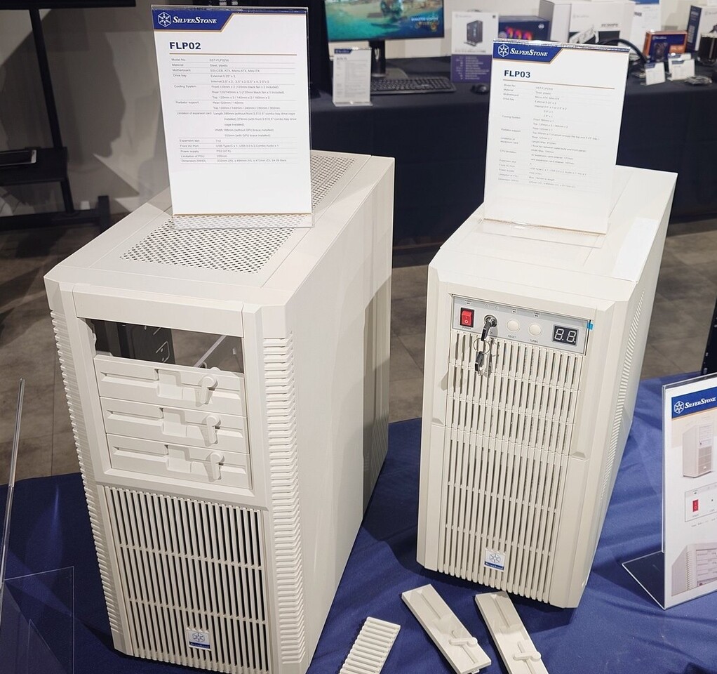 SilverStone представила FLP03: винтажный корпус под современное железо