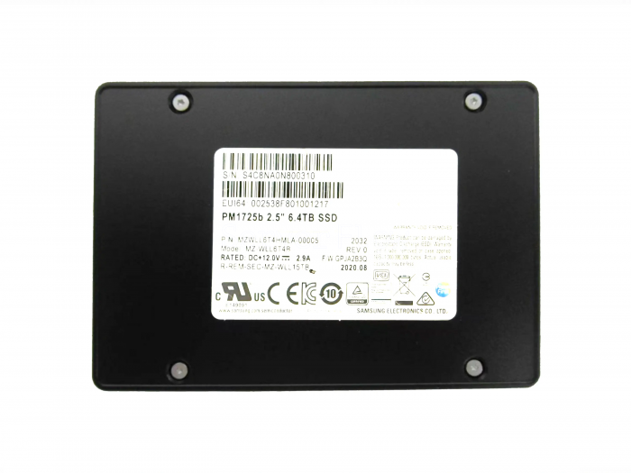 SSD-накопитель Samsung PM1725b 6.4TB 2.5" U.2 [MZWLL6T4HMLA-00005]