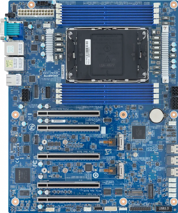 Материнская плата Gigabyte MS04-CE0 Rev 1.x (ATX, LGA4710, 8 DIMM)