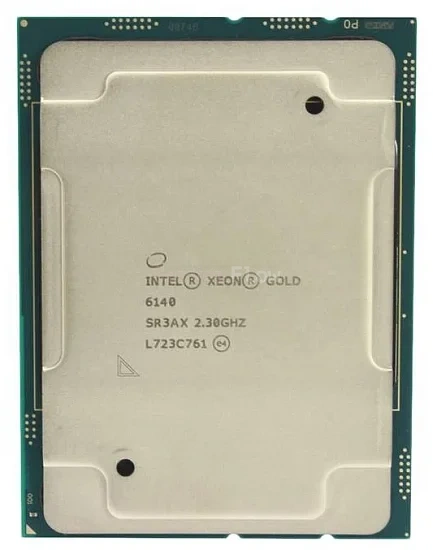 Процессор Intel Xeon Gold 6140 (18c/36t, 2.3GHz-3.7GHz, 140W)