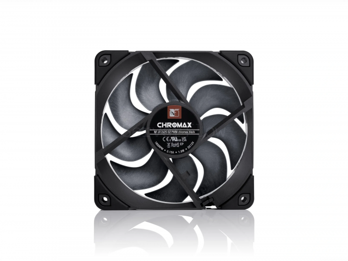 Корпусный вентилятор Noctua NF-A12x25 G2 PWM chromax.black 120mm