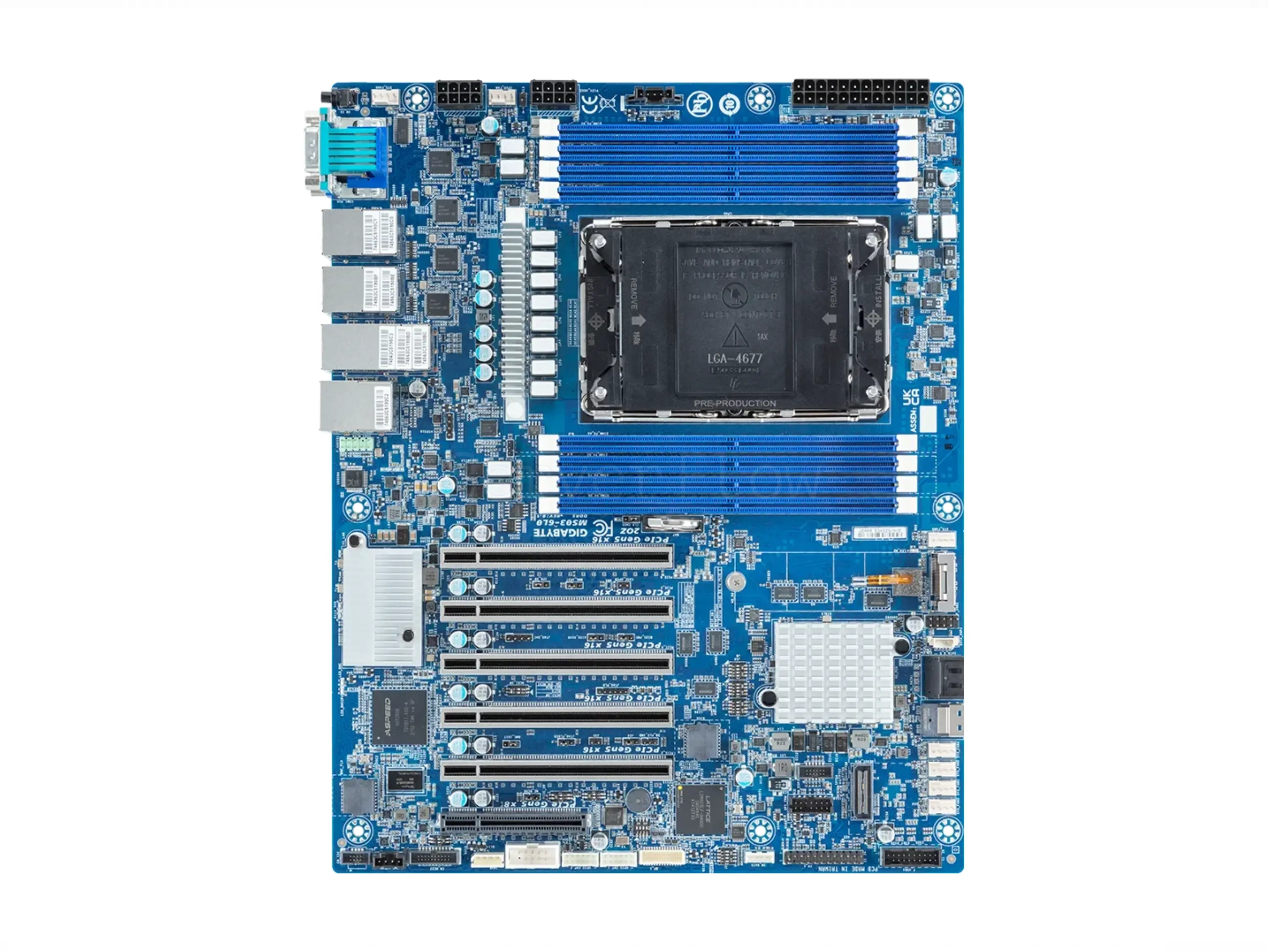 Материнская плата GIGABYTE MS03-6L0 (ATX, LGA4677, 8 DIMM)