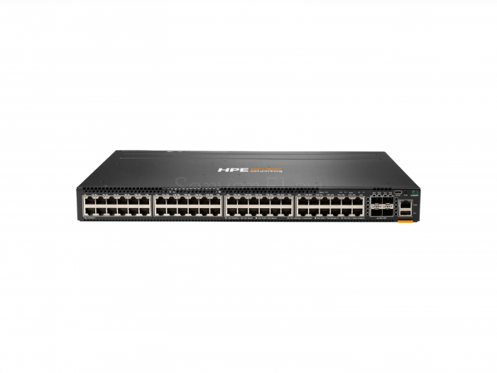 Коммутатор HPE Aruba CX 6300M 48G 4SFP56 (48x RJ-45 1 Гбит/с, 4x SFP56 50 Гбит/с) [JL663A]