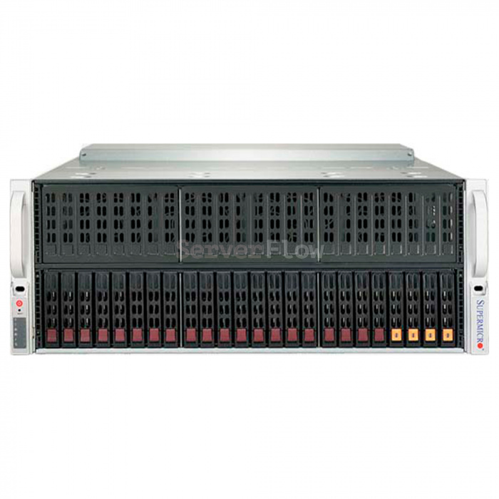 Supermicro A+ Server 4124GS-TNR 4U 24SFF (2x AMD EPYC 2-3 Gen, SAS/SATA 12GBe, 4x 2000W, 32DIMM, 2CPU)