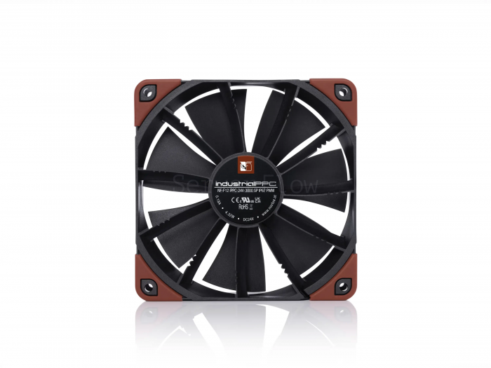 Корпусный вентилятор Noctua NF-F12 industrialPPC-24V-3000 SP IP67 PWM 120mm