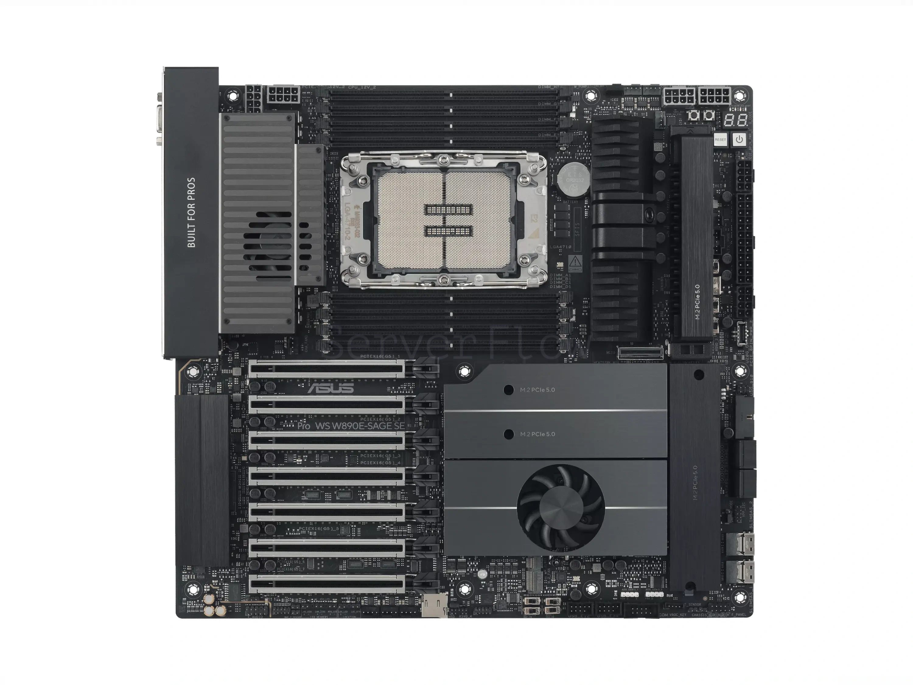 Материнская плата ASUS PRO WS W890E-SAGE SE (EEB, LGA4710, 8 DIMM)