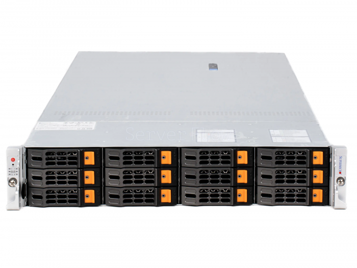 Supermicro AS-2025HS-TNR (2× Radeon AI PRO R9700 32GB, 2× EPYC 9124, RAM 128GB)