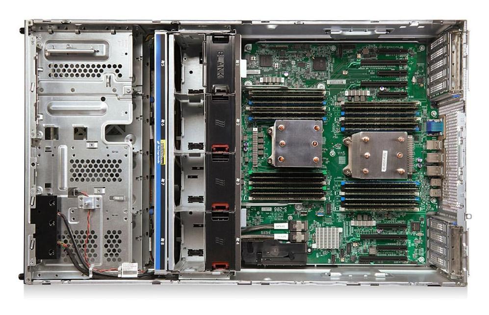 HP ML350G9 5U 8SFF ( SAS/SATA 12GBe, 2x 500W, 24DIMM, 2CPU)