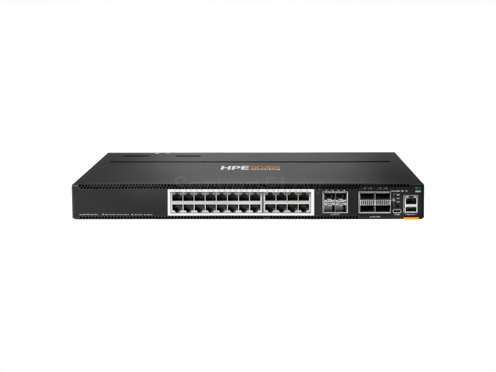 Коммутатор HPE Aruba CX 8100 (24x RJ-45 10 Гбит/с, 4x SFP+ 10 Гбит/с, 4x QSFP28 100 Гбит/с) [R9W95A]