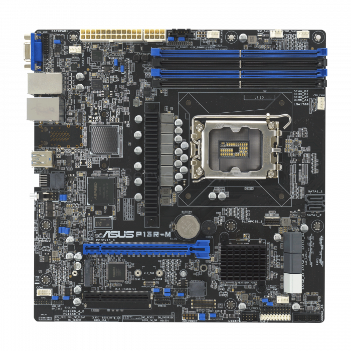Материнская плата ASUS P13R-M (Mirco-ATX, LGA1700, 4 DIMM)