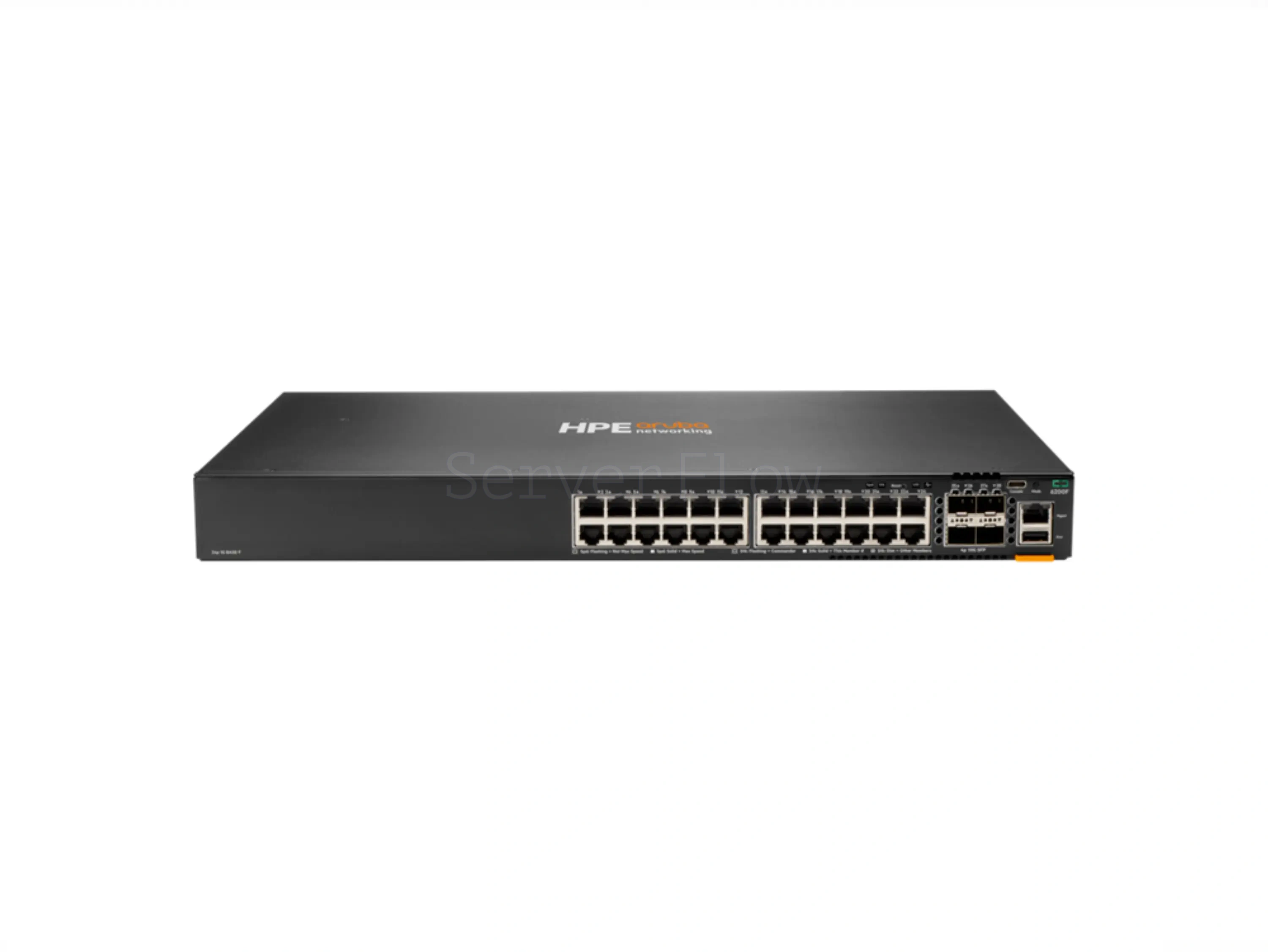 Коммутатор HPE Aruba CX 6200F 24G 4SFP+ (24x RJ-45 1 Гбит/с, 4x SFP+ 10 Гбит/с) [JL724A]