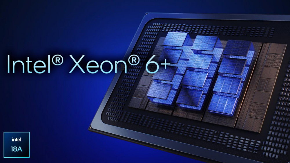 Intel представила Xeon 6+ Clearwater Forest — 288-ядерный чип на 30% производительнее и на 50% энергоэффективнее AMD EPYC 9005