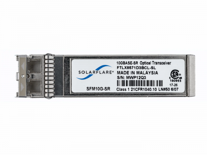 Трансивер Solarflare FTLX8571D3BCL-SL (10GBase-SR, 850-nm, 400m) [SFM10G-SR]