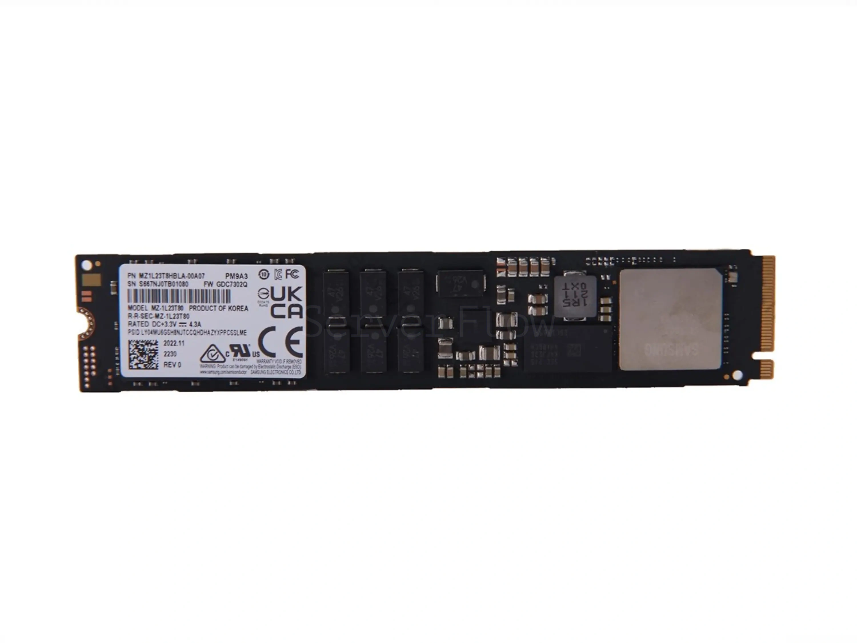 SSD-накопитель Samsung PM9A3 3.84TB M2 [MZ1L23T8HBLA-00A07]