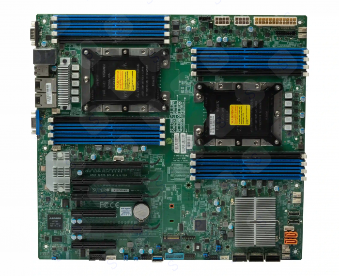 Материнская плата Supermicro X11DPI-NT (E-ATX, 2х LGA3647, 16 DIMM)